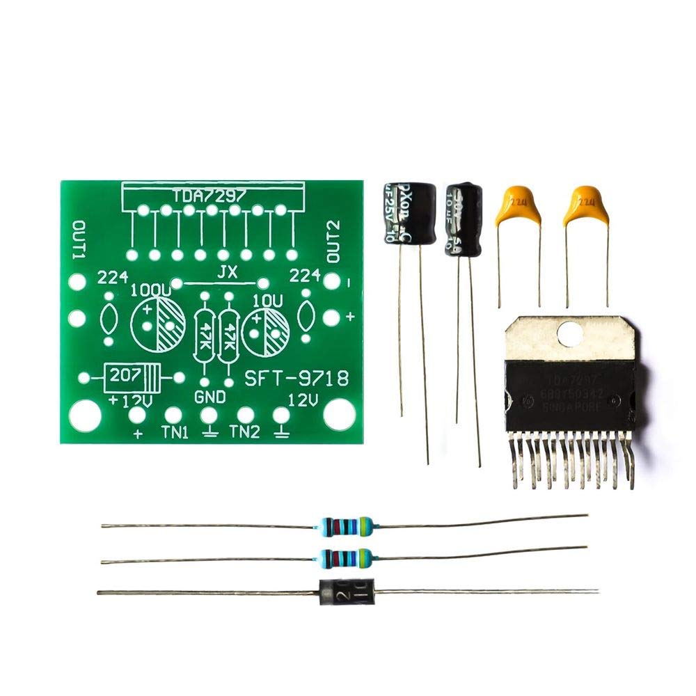 # TDA品 TDA7297 Audio Amplifier Module | Makerfabs